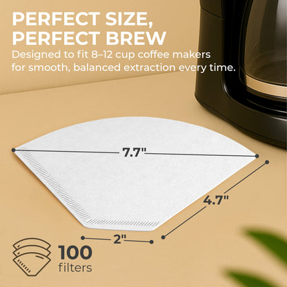 Organic Premium Coffee Filters #4,